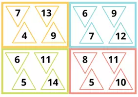Voorbeeld - triominos rekenspel - groep 3 - Pagina 3