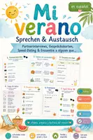 Vorschau - Arbeitsblätter - Mi verano – Sprechanlässe für Spanisch nach den Ferien Partnerinterviews, Gesprächskarten, Speed-Dating & Encuentra a alguien que… für die Sek I - Deckblatt