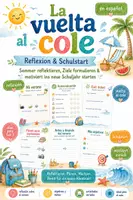 Vorschau - Arbeitsblätter - La vuelta al cole – Reflexion & Schulstart auf Spanisch - Sommer reflektieren, Ziele formulieren & motiviert ins neue Schuljahr starten - Deckblatt