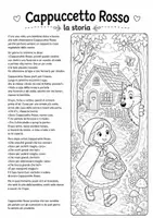 anteprima - Testo - Storia di Cappuccetto Rosso - Pagina 2