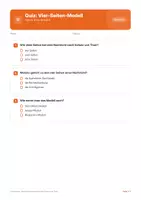 Vorschau - Arbeitsblätter - Schreiben & Kommunikation Quiz Paket – 23 Quizrunden Deutsch - Seite 1