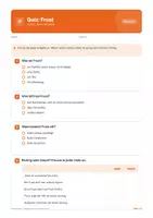 Vorschau - Arbeitsblätter - Quiz: Umgang mit dem Gefühl Frust - Seite 1