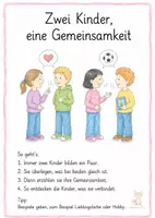 Vorschau - Aufgabenkarten - Kennenlernspiele Grundschule – Anleitungskarten - Seite 1