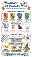 Vorschau - Arbeitsblätter - Lernposter + Arbeitsblätter zum Thema "Harry Potter" + Lösung & Fragen & MP3 + Mindmap + Infografik - Deckblatt