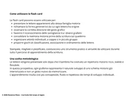 anteprima - Flashcard - DAL CORPO AL SEGNO - FLASH CARD LETTERE PER FAMIGLIA - Pagina 3