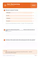 Vorschau - Arbeitsblätter - Quiz: Umgang mit dem Gefühl Überraschung - Seite 2
