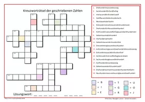 Vorschau - Spiele - Zahlen ausschreiben: Kreuzworträtsel der geschriebenen Zahlen - Seite 3