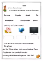 Vorschau - Arbeitsblätter - Übungsheft Das habe ich in der 1. Klasse gelernt - DEUTSCH - Seite 3