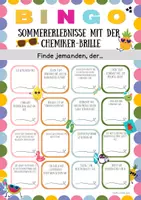 Vorschau - Arbeitsblätter - Sommerferien Bingo Chemie - Seite 3