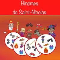 Aperçu - Jeux - Binômes de Saint-Nicolas - Page de couverture