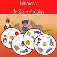 Aperçu - Jeux - Binômes de Saint-Nicolas 2 - Page de couverture
