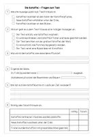 Vorschau - Arbeitsblätter - Lesetext Kartoffel mit passenden Fragen - Seite 2
