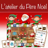 Aperçu - Jeux - L'atelier du Père Noël - Page de couverture