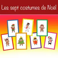 Aperçu - Jeux - Les sept costumes de Noël - Page de couverture
