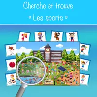 Aperçu - Jeux - Cherche et trouve des sports - Page de couverture