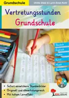 Vorschau - Arbeitsblätter - Vertretungsstunden Grundschule Klasse 1-4 | Deutsch, Mathe, Sachkunde, Englisch, Musik, Kunst | differenzierte Arbeitsblätter, Kopiervorlagen, Freiarbeit mit Lösungen - Deckblatt