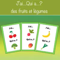 Aperçu - Jeux - J'ai...Qui a ..? des fruits et légumes - Page de couverture