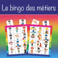 Aperçu - Cartes / Images - Le bingo des métiers - Page de couverture