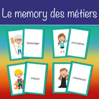 Aperçu - Cartes / Images - Le memory des métiers 2 - Page de couverture