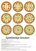 Voorbeeld - Maak je eigen spiekboekje voor Breuken - Voorblad