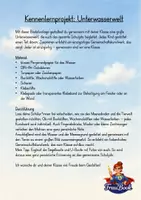 Vorschau - Mal- und Bastelvorlagen - Bastelvorlage Unterwasserwelt – Gemeinschaftsprojekt zum Schulstart - Seite 1