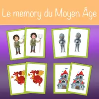 Aperçu - Cartes / Images - Le memory du Moyen Âge - Page de couverture