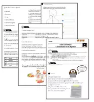 Aperçu - Préparation de séquence / Séquence complète - sciences-l-alimentation-et-la-digestion - Page de couverture