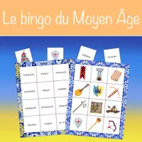 Aperçu - Jeux - Le bingo du Moyen Âge 3 - Page de couverture