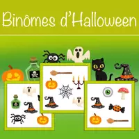 Aperçu - Jeux - Binômes d’Halloween 2 - Page de couverture