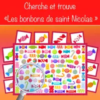 Aperçu - Jeux - Cherche et trouve "Les bonbons de saint Nicolas" - Page de couverture
