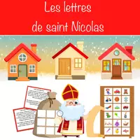 Aperçu - Jeux - Les lettres de saint Nicolas - Page de couverture
