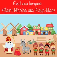 Aperçu - Jeux - Éveil aux langues: "Saint Nicolas aux Pays-Bas" - Page de couverture