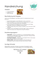 Vorschau - Aufgabenkarten - Schöne Ketten - für Kindergarten und Unterstufe - Seite 1