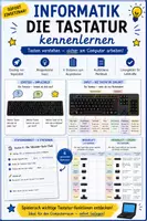 Vorschau - Stundenentwürfe - Informatik: Die Tastatur kennenlernen – komplette Unterrichtsstunde mit 6 Stationen - Deckblatt