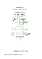 anteprima - Materiale di supporto/inclusione - DAL CORPO AL SEGNO - GRIGLIE DI OSSERVAZIONE - Pagina di copertina