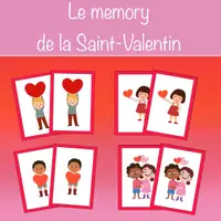 Aperçu - Jeux - Le memory de la Saint-Valentin - Page de couverture