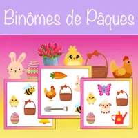 Aperçu - Jeux - Binômes de Pâques 2 - Page de couverture