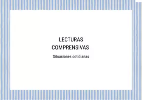 Vista previa - Hojas de trabajo - Lecturas comprensivas en situaciones reales - página 1