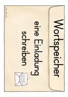 Vorschau - Unterrichtsreihen - Einladung schreiben Wortspeicher (Kl. 2/3) - Seite 2
