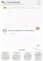 Vorschau - Arbeitsblätter - Saisonkalender zum regionalen und nachhaltigen Konsum - Deckblatt