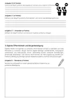 Vorschau - Arbeitsblätter - Meinungsbildung & Partizipation Sozialkunde Klassenarbeit - Seite 3