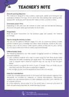 Vorschau - Spiele - Back to School – Don't Say It! - Speaking Game and Reflection Tasks - Seite 1