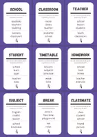 Vorschau - Spiele - Back to School – Don't Say It! - Speaking Game and Reflection Tasks - Seite 3