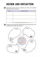 Vorschau - Arbeitsblätter - Back to School - Vocabulary Quiz and Review & Reflection Activity - Seite 3