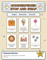 Vorschau - Bildkarten - Sommerferien Stop and Swap / 30 Karten - Deckblatt