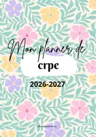 Aperçu - Préparation de séance / Séance complète - Planner CRPE 2026-2027 - Page de couverture