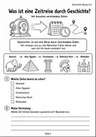 Vorschau - Arbeitsblätter - Geschichte Einführung Klasse 5 Zeitstrahl - Seite 2