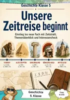 Vorschau - Arbeitsblätter - Geschichte Einführung Klasse 5 Zeitstrahl - Deckblatt