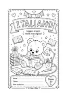 anteprima - Poster - Kit copertine Italiano dalla classe 1° alla classe 5° - Pagina 2