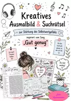 Vorschau - Arbeitsblätter - Kreatives Ausmalbild & Suchrätsel zu "Gut genug" - Deckblatt